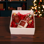 El yapımı soya mum, çubuklu oda kokusu ve kolonya Pera Nights set detay görünümü