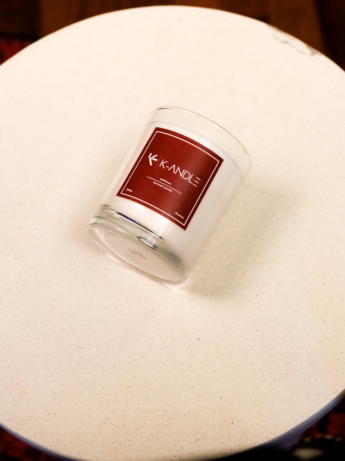 Softlinen mum oda kokusu ve kolonya seti şık hediye