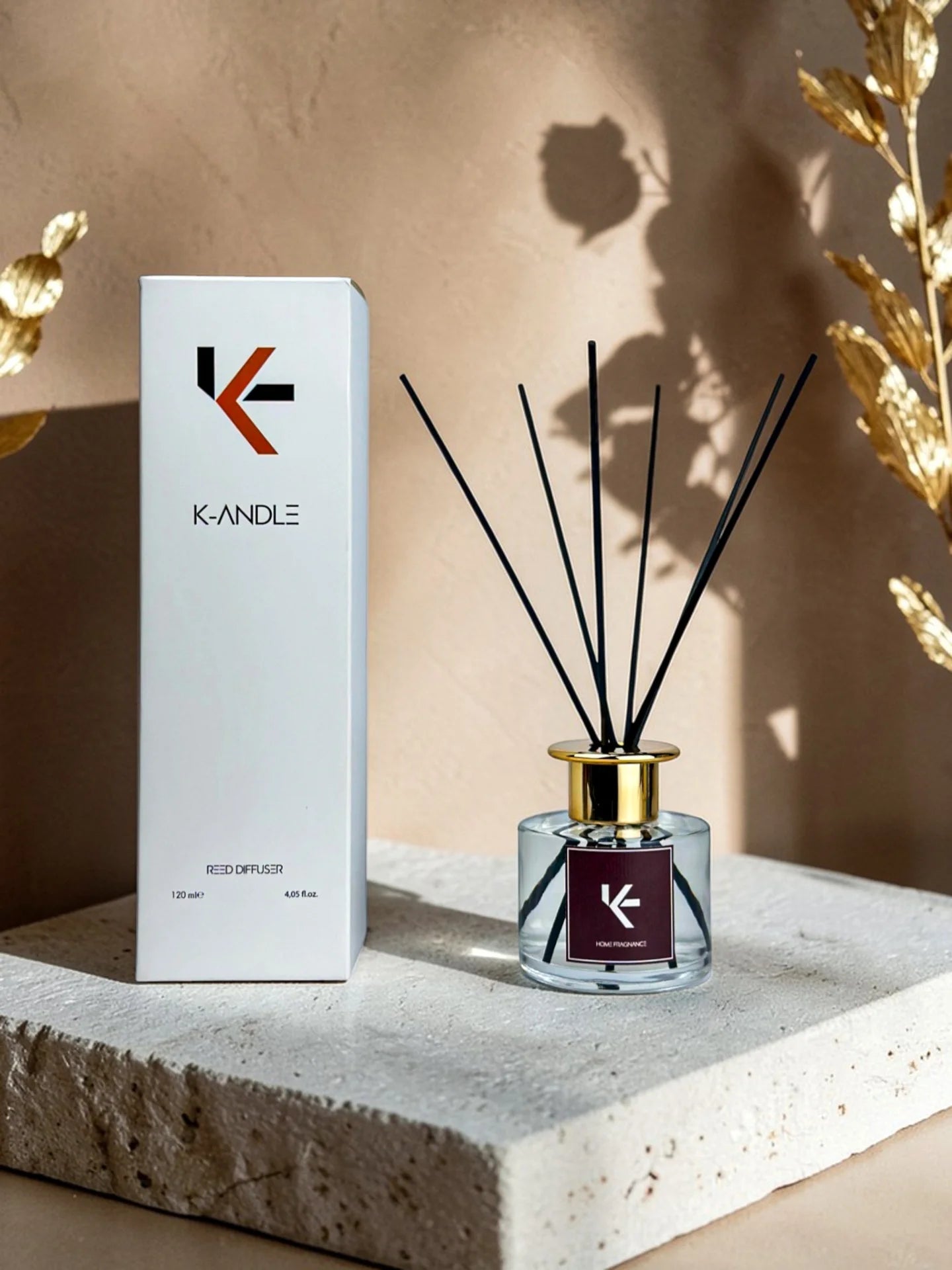 Apple - Cinnamon Çubuklu Oda Kokusu 100ml - K-ANDLE