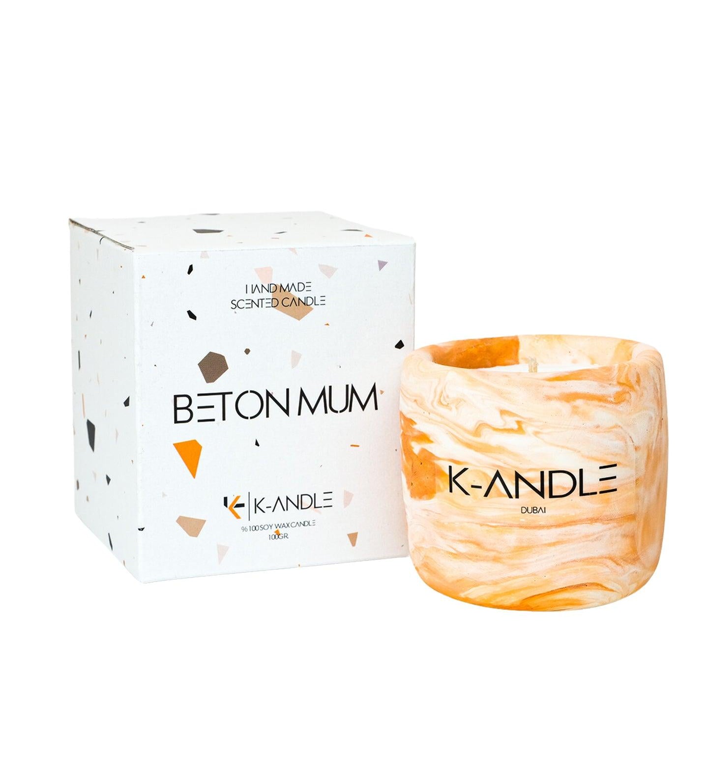 Dubai Kokulu Beton Mum - K-ANDLE