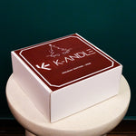 Kış ve yılbaşı konseptine uygun dekoratif mum seti