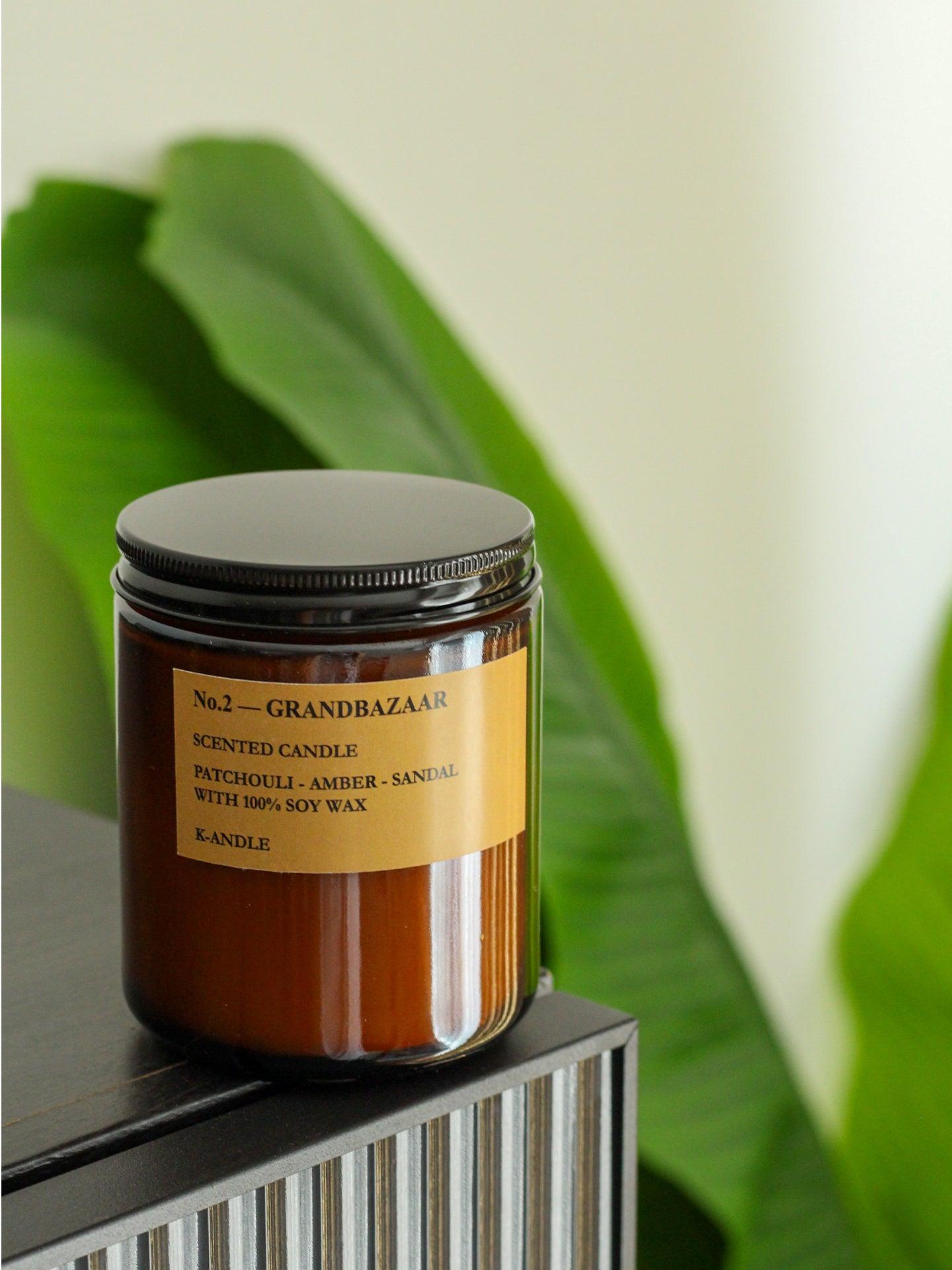 Kapalıçarşı temalı, patchouli ve karanfilli el yapımı mum
