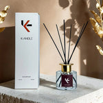 Pera Nights Çubuklu Oda Kokusu 100ml | Odunsu Sofistike Aromalı | El Yapımı Oda Parfümü | K-ANDLE