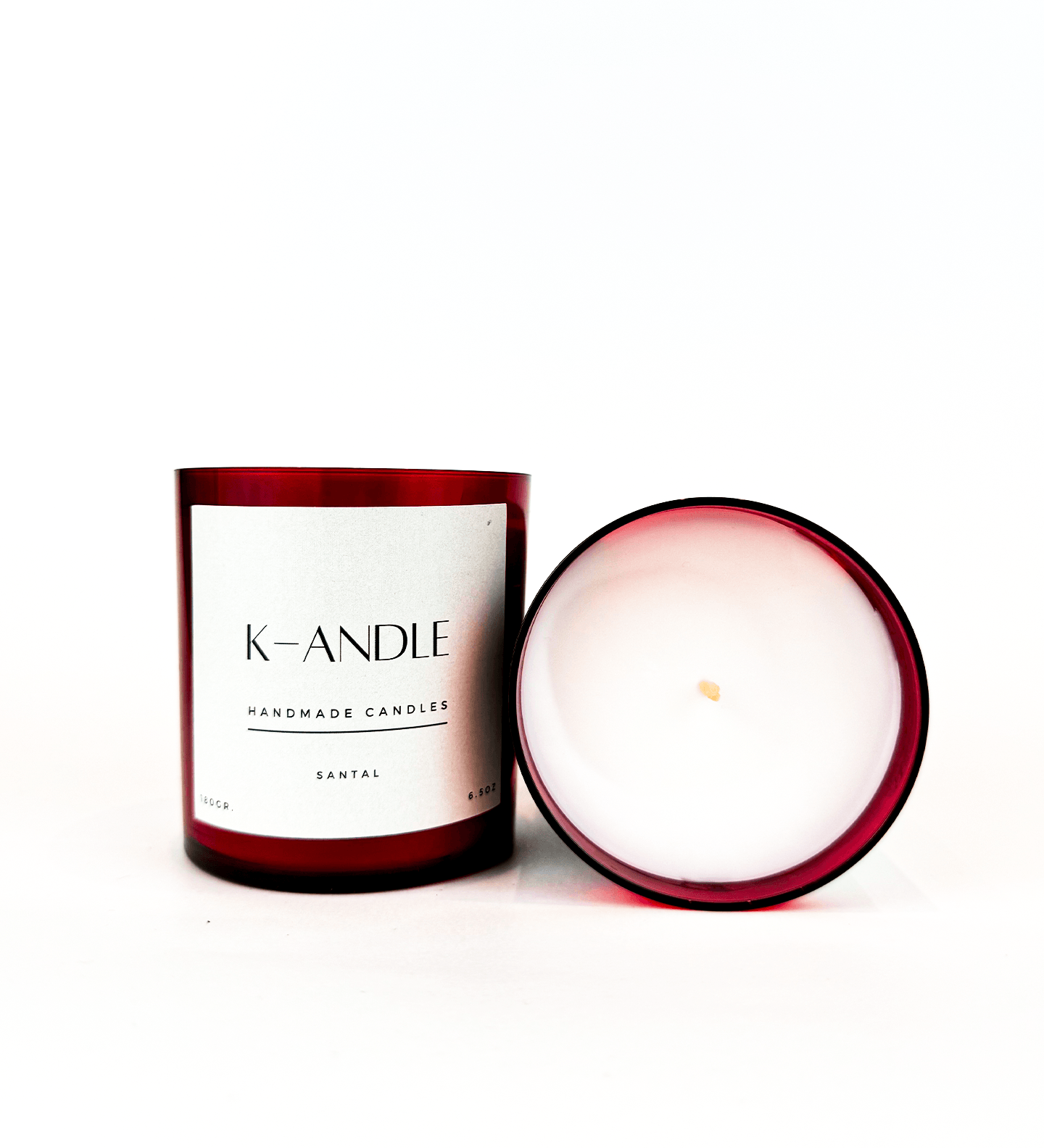 Santal-Vanilya Kokulu Mum - K-ANDLE