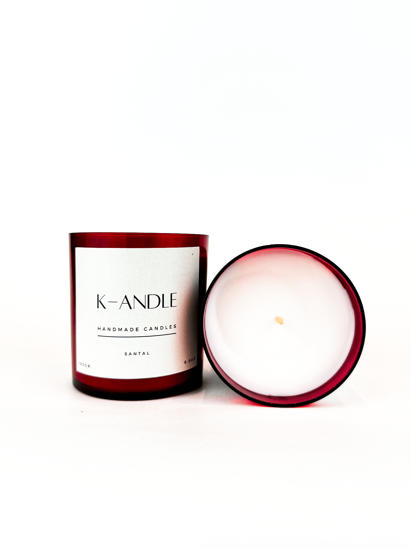 Santal-Vanilya Kokulu Mum - K-ANDLE