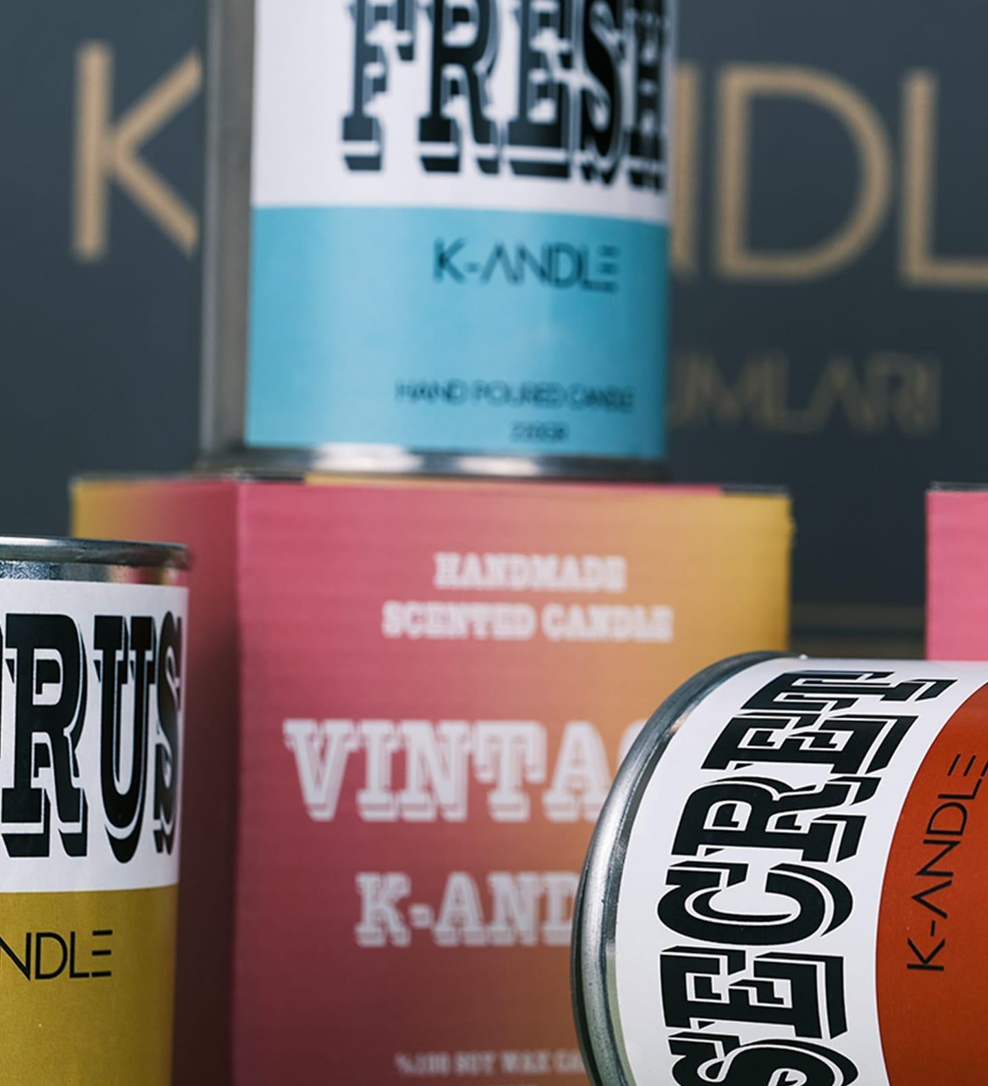 Secret Kokulu Vintage Mum - K-ANDLE